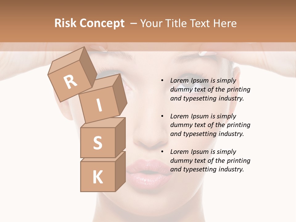 Adult Care Caucasian PowerPoint Template