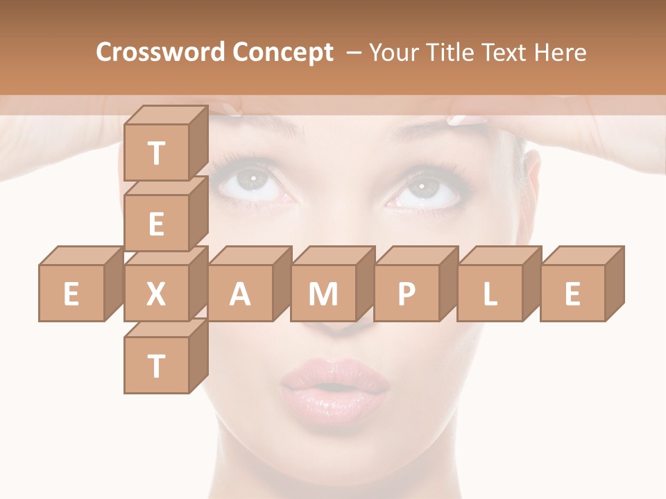 Adult Care Caucasian PowerPoint Template