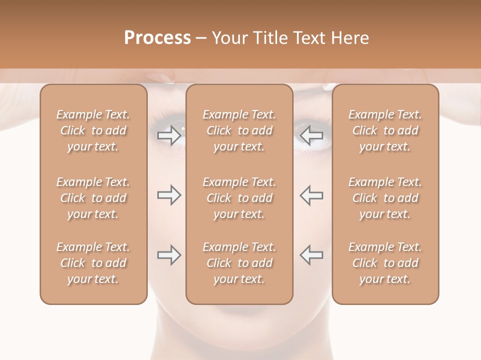 Adult Care Caucasian PowerPoint Template