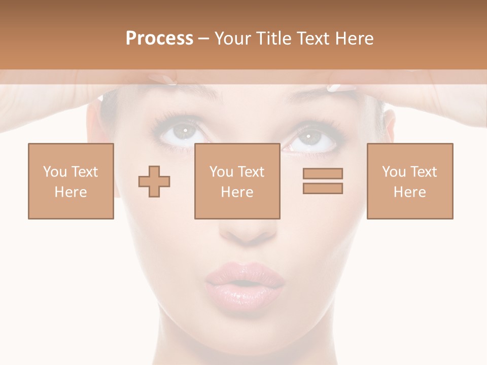 Adult Care Caucasian PowerPoint Template