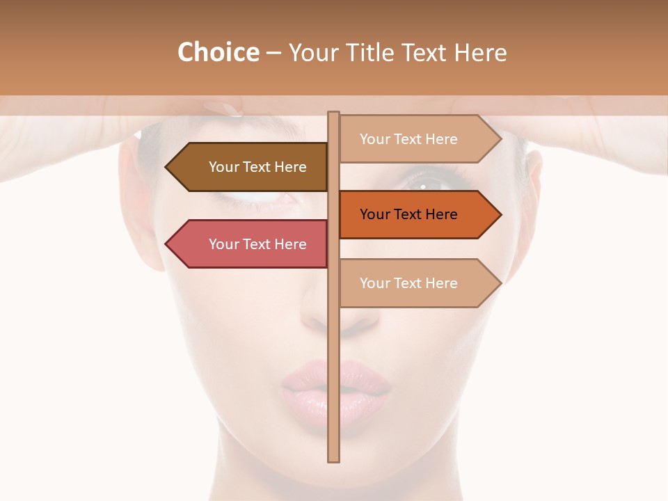 Adult Care Caucasian PowerPoint Template