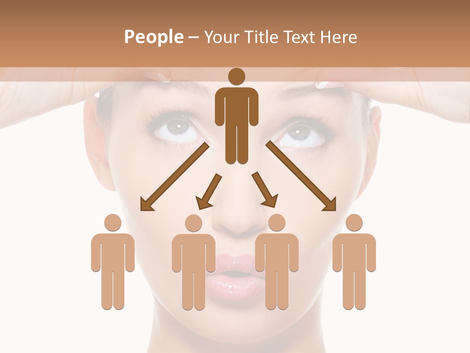 Adult Care Caucasian PowerPoint Template