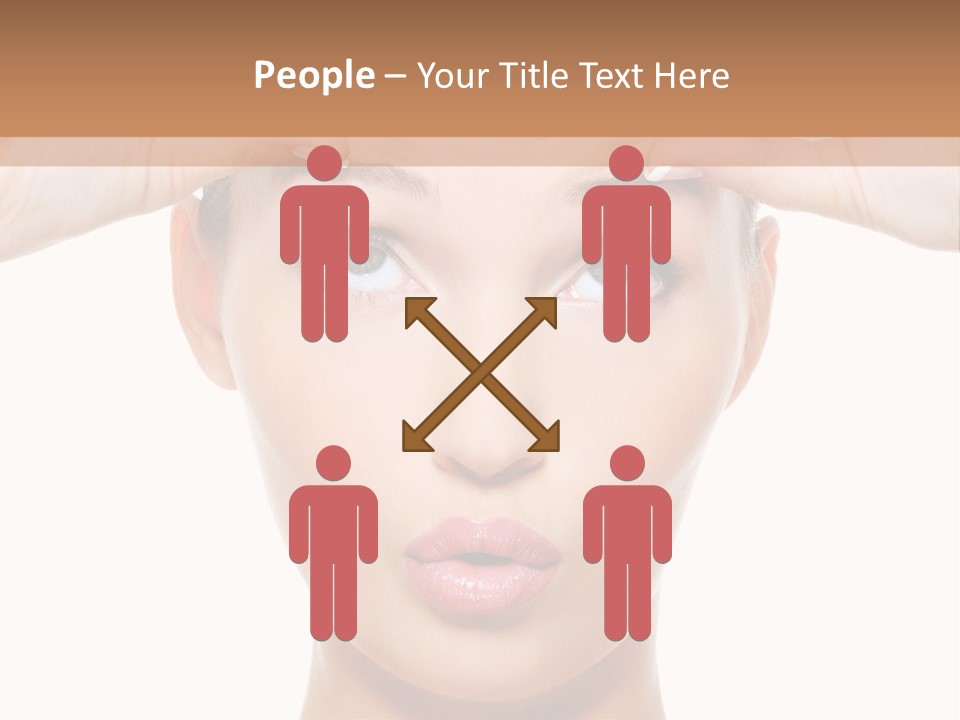 Adult Care Caucasian PowerPoint Template