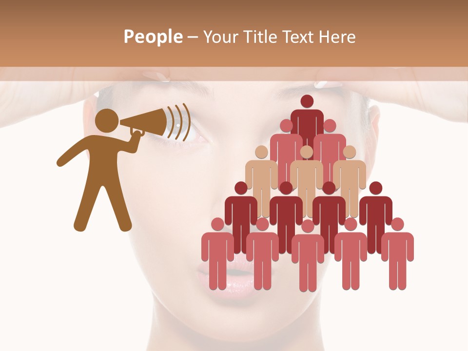 Adult Care Caucasian PowerPoint Template