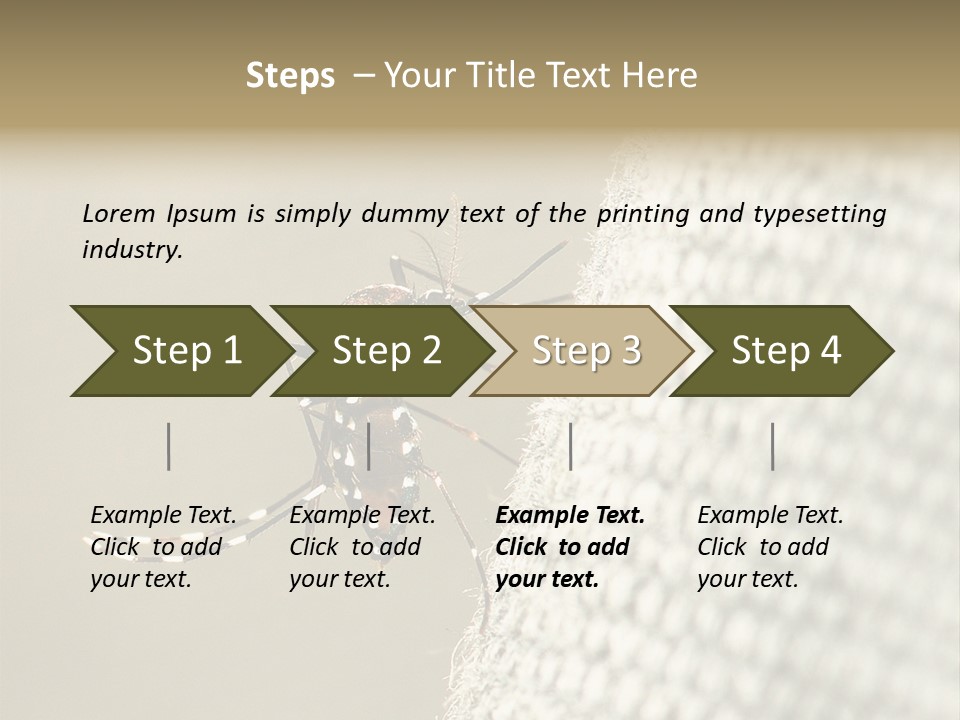 Albopictus Insect Biting PowerPoint Template