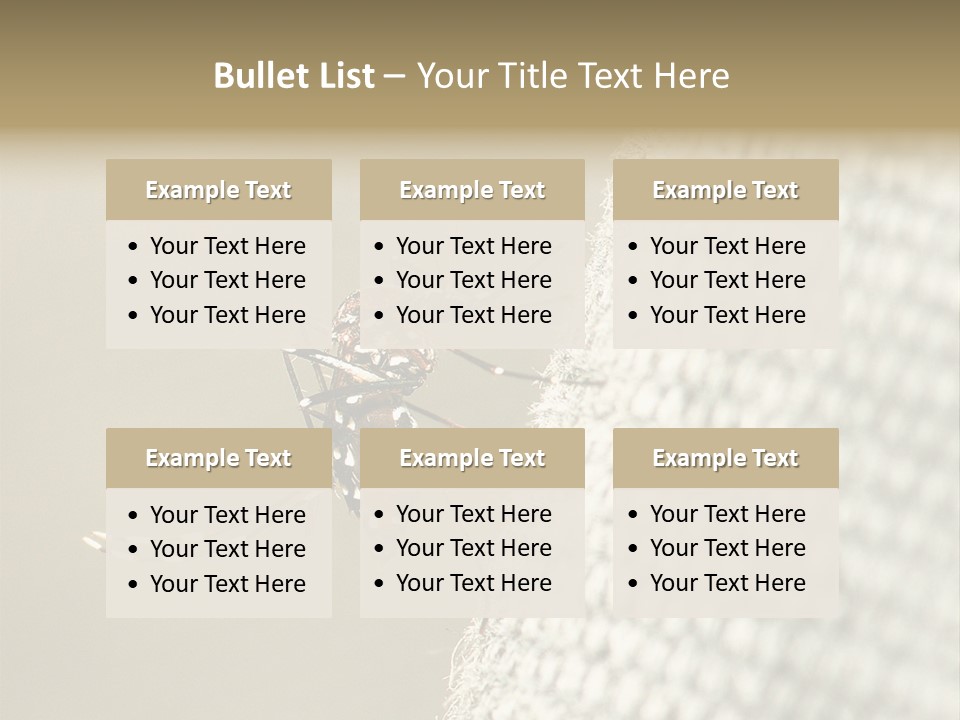 Albopictus Insect Biting PowerPoint Template