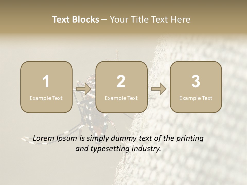 Albopictus Insect Biting PowerPoint Template