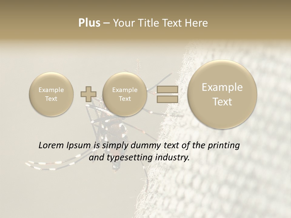 Albopictus Insect Biting PowerPoint Template