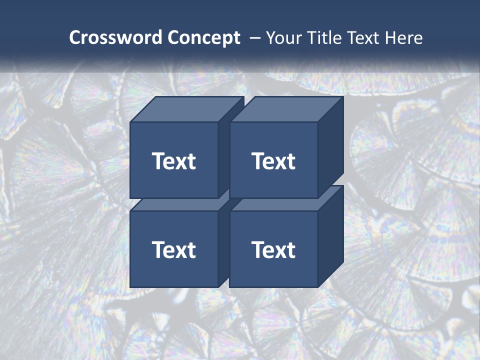 Structure Surrealistic Polarize PowerPoint Template