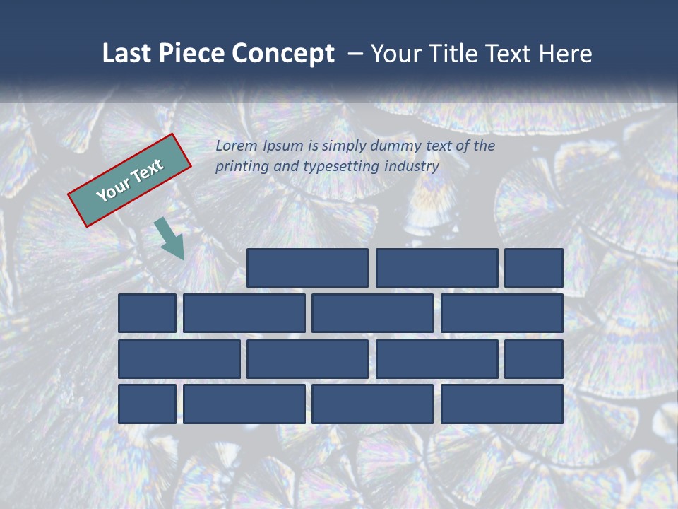 Structure Surrealistic Polarize PowerPoint Template