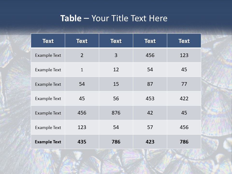Structure Surrealistic Polarize PowerPoint Template