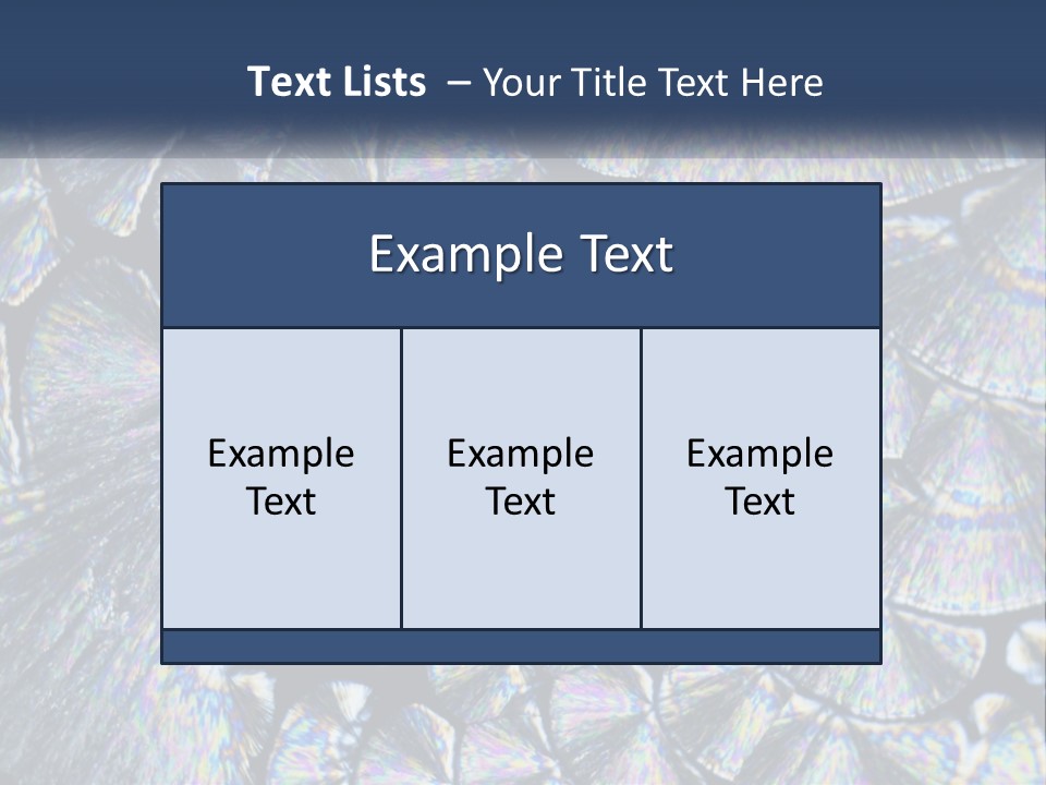 Structure Surrealistic Polarize PowerPoint Template