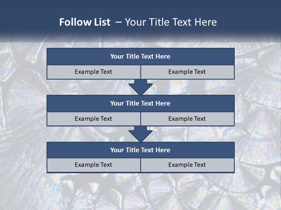 Structure Surrealistic Polarize PowerPoint Template