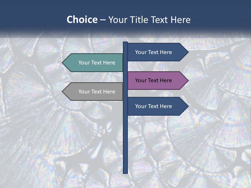 Structure Surrealistic Polarize PowerPoint Template