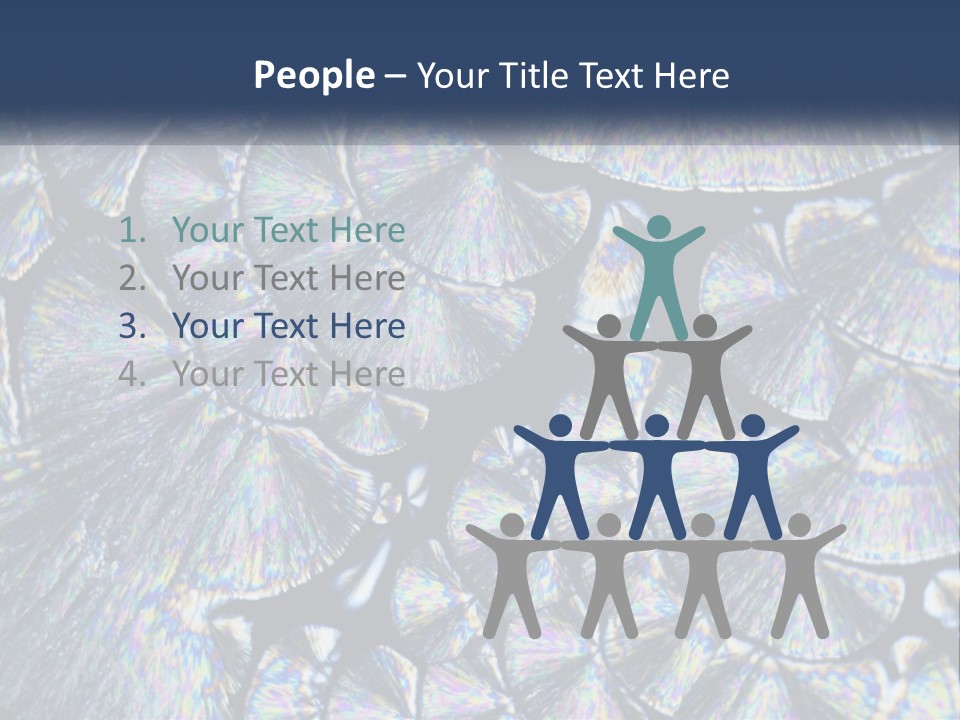 Structure Surrealistic Polarize PowerPoint Template