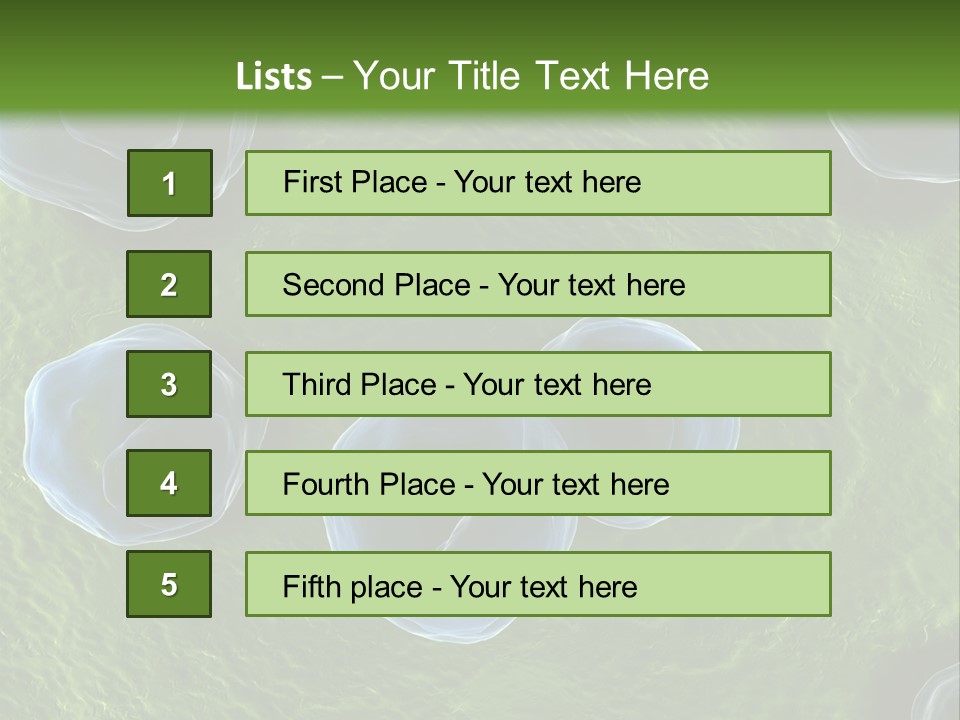 Chlamydiae Bacteria Biology PowerPoint Template