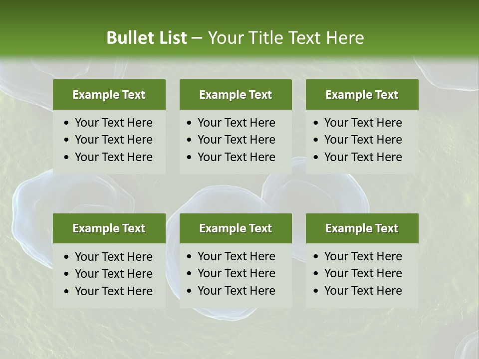 Chlamydiae Bacteria Biology PowerPoint Template