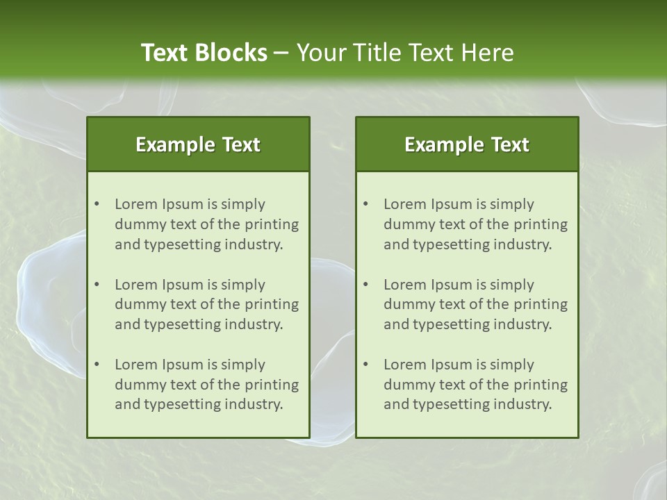Chlamydiae Bacteria Biology PowerPoint Template