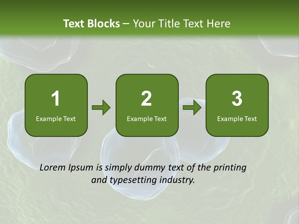 Chlamydiae Bacteria Biology PowerPoint Template