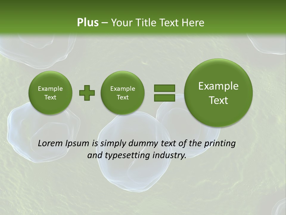 Chlamydiae Bacteria Biology PowerPoint Template