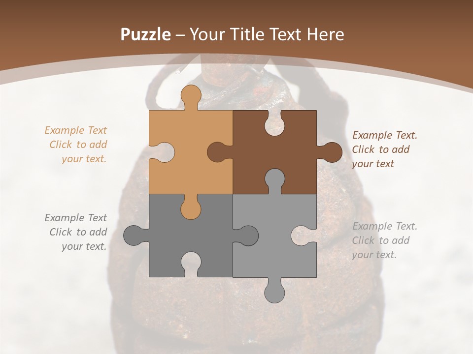 Armed Dirty Soviet PowerPoint Template