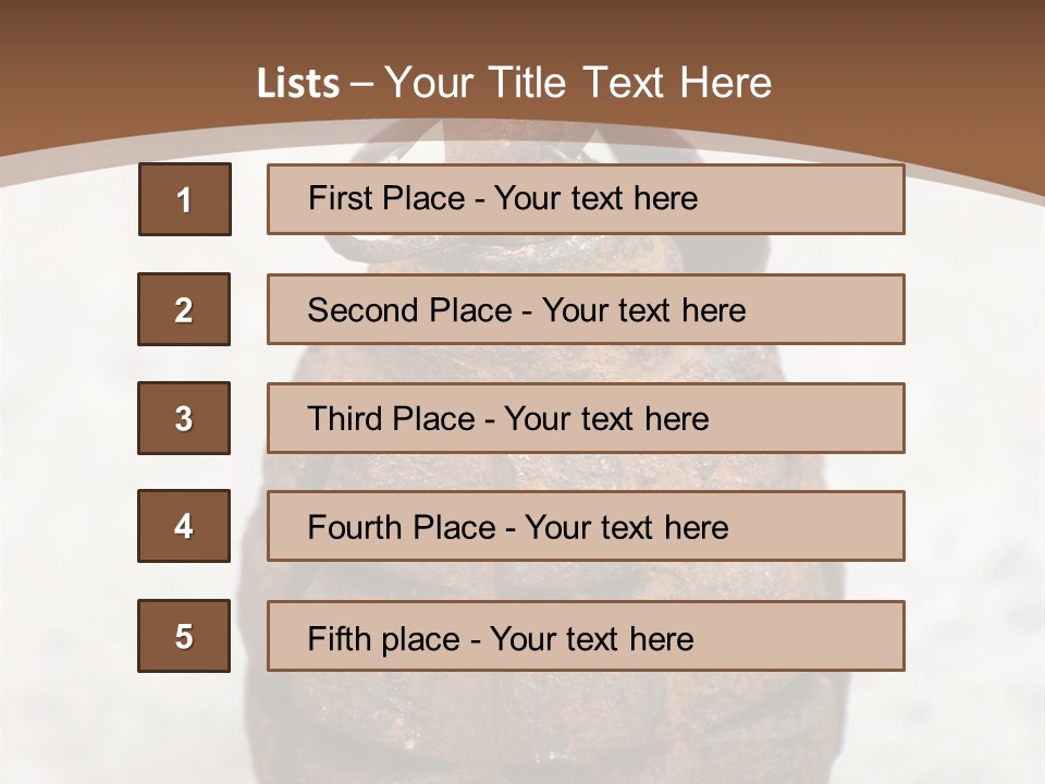 Armed Dirty Soviet PowerPoint Template