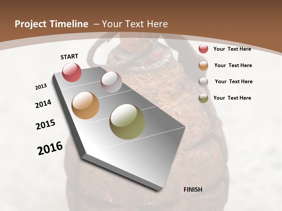 Armed Dirty Soviet PowerPoint Template