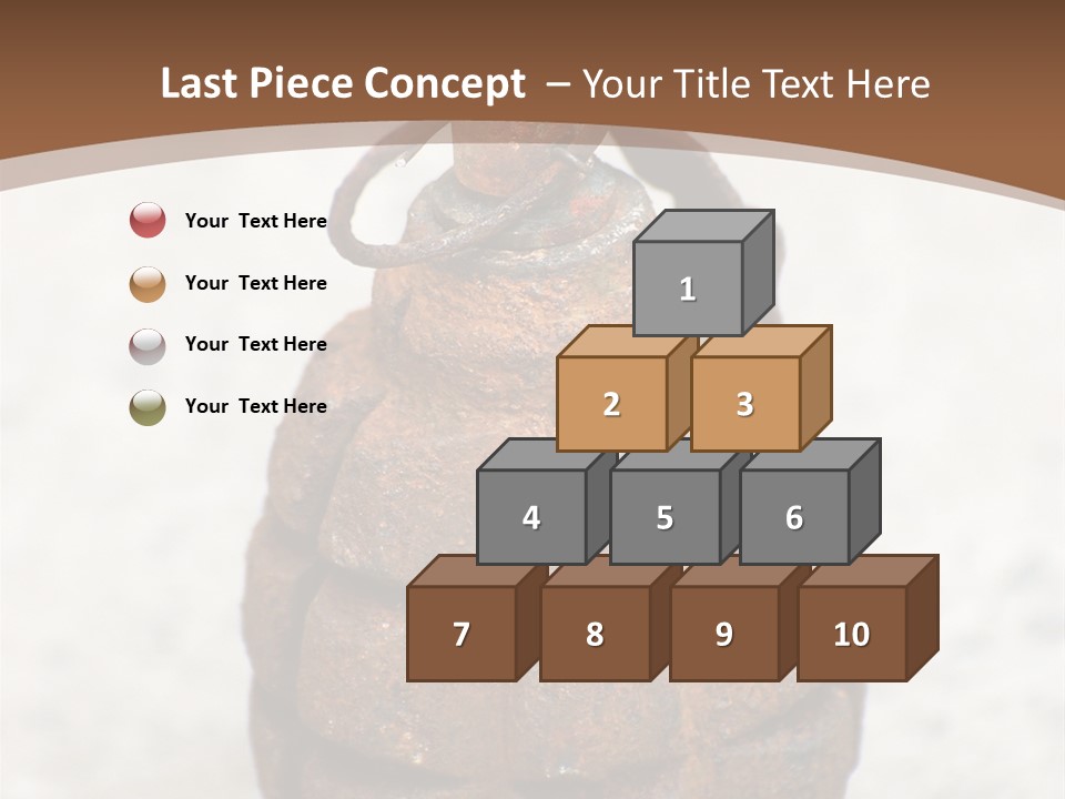 Armed Dirty Soviet PowerPoint Template