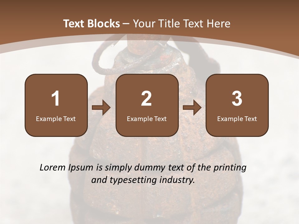 Armed Dirty Soviet PowerPoint Template