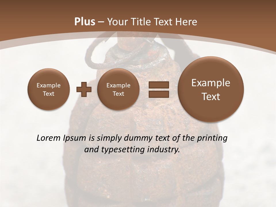 Armed Dirty Soviet PowerPoint Template