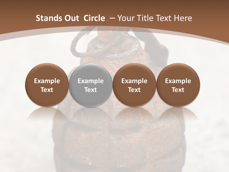 Armed Dirty Soviet PowerPoint Template