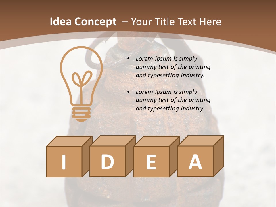 Armed Dirty Soviet PowerPoint Template