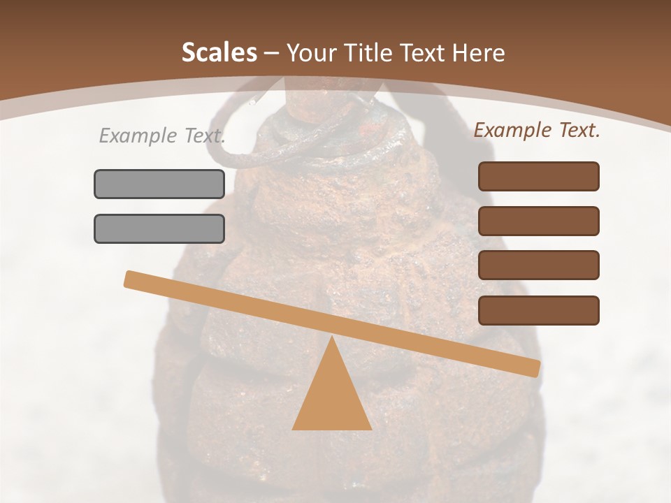 Armed Dirty Soviet PowerPoint Template
