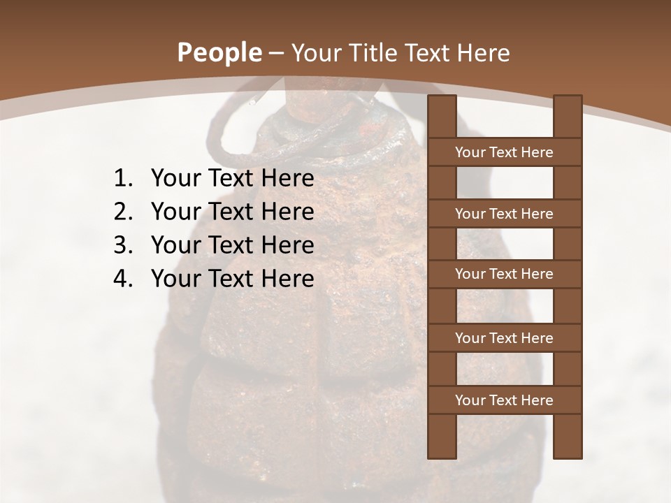 Armed Dirty Soviet PowerPoint Template