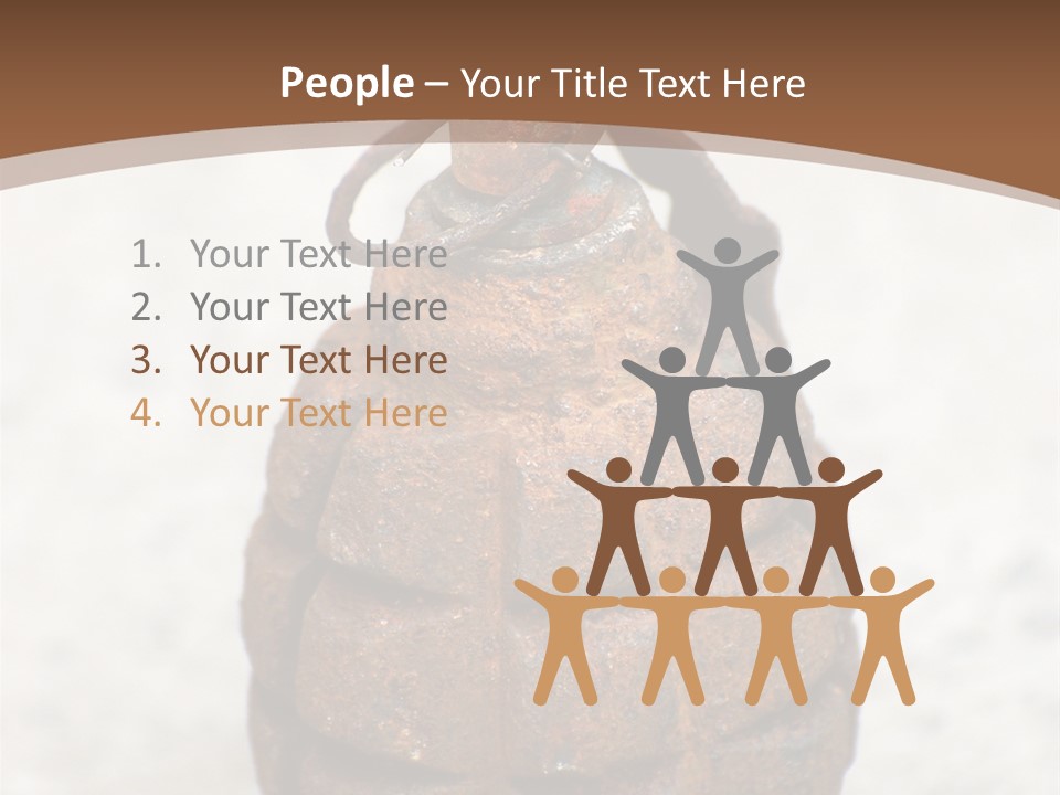 Armed Dirty Soviet PowerPoint Template