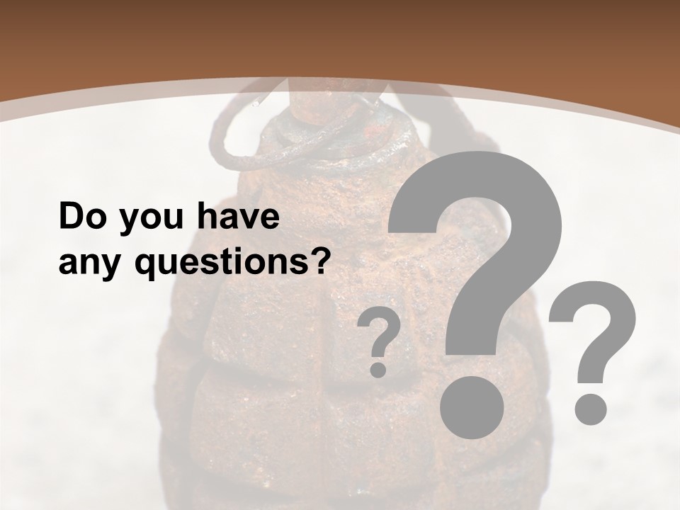 Armed Dirty Soviet PowerPoint Template