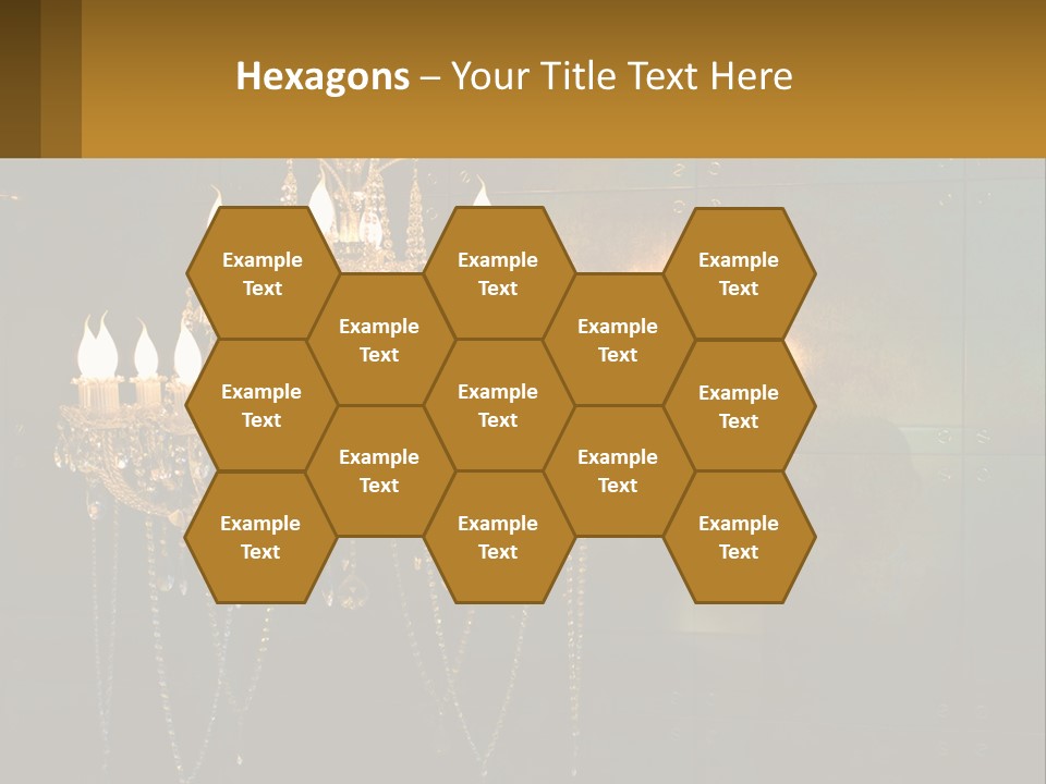 Luminaries Mirror Lamp PowerPoint Template