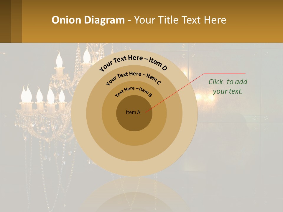 Luminaries Mirror Lamp PowerPoint Template