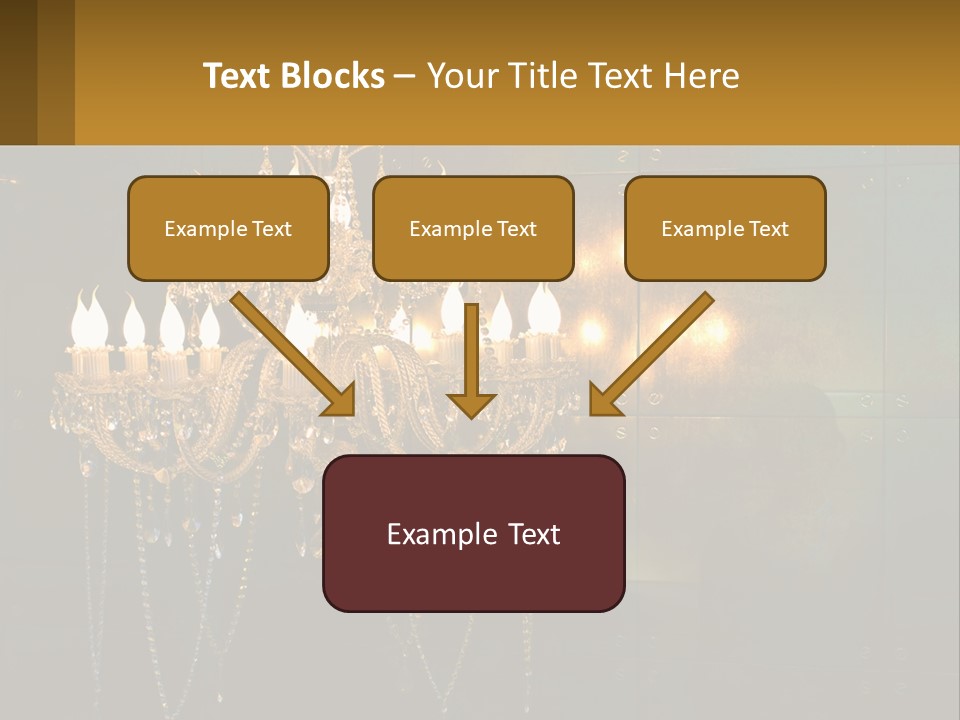 Luminaries Mirror Lamp PowerPoint Template