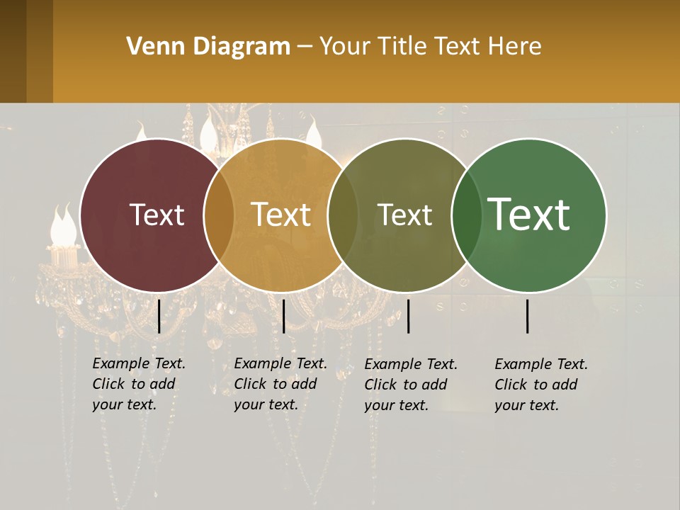 Luminaries Mirror Lamp PowerPoint Template