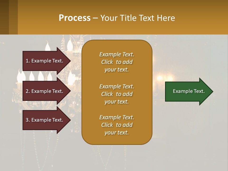 Luminaries Mirror Lamp PowerPoint Template