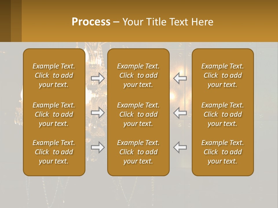 Luminaries Mirror Lamp PowerPoint Template