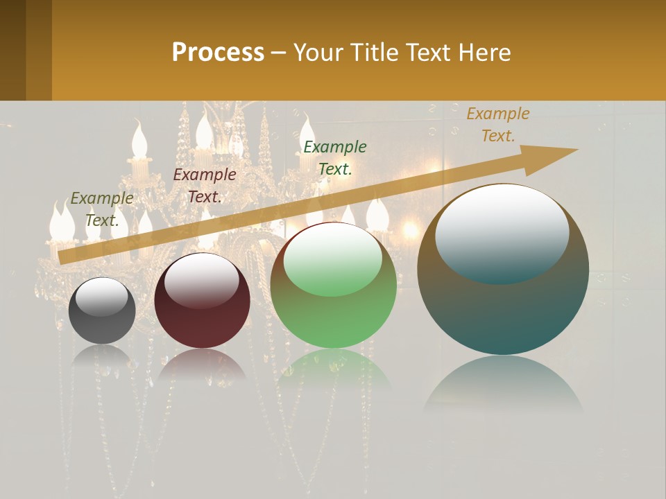 Luminaries Mirror Lamp PowerPoint Template