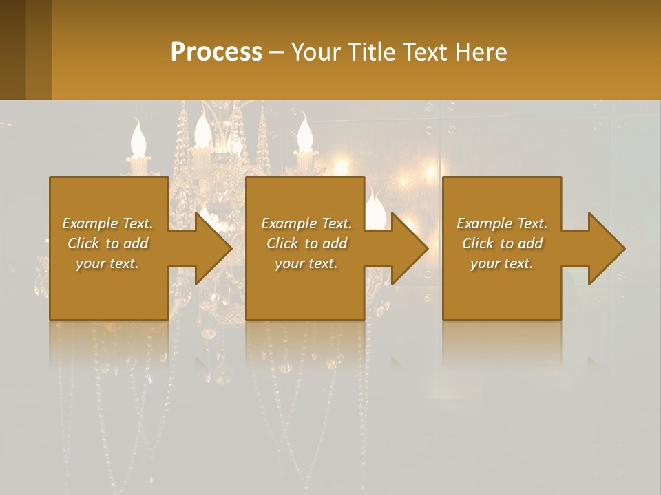 Luminaries Mirror Lamp PowerPoint Template