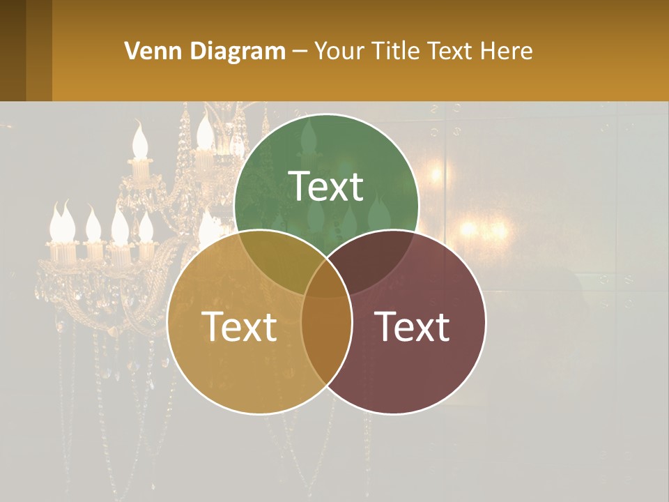 Luminaries Mirror Lamp PowerPoint Template