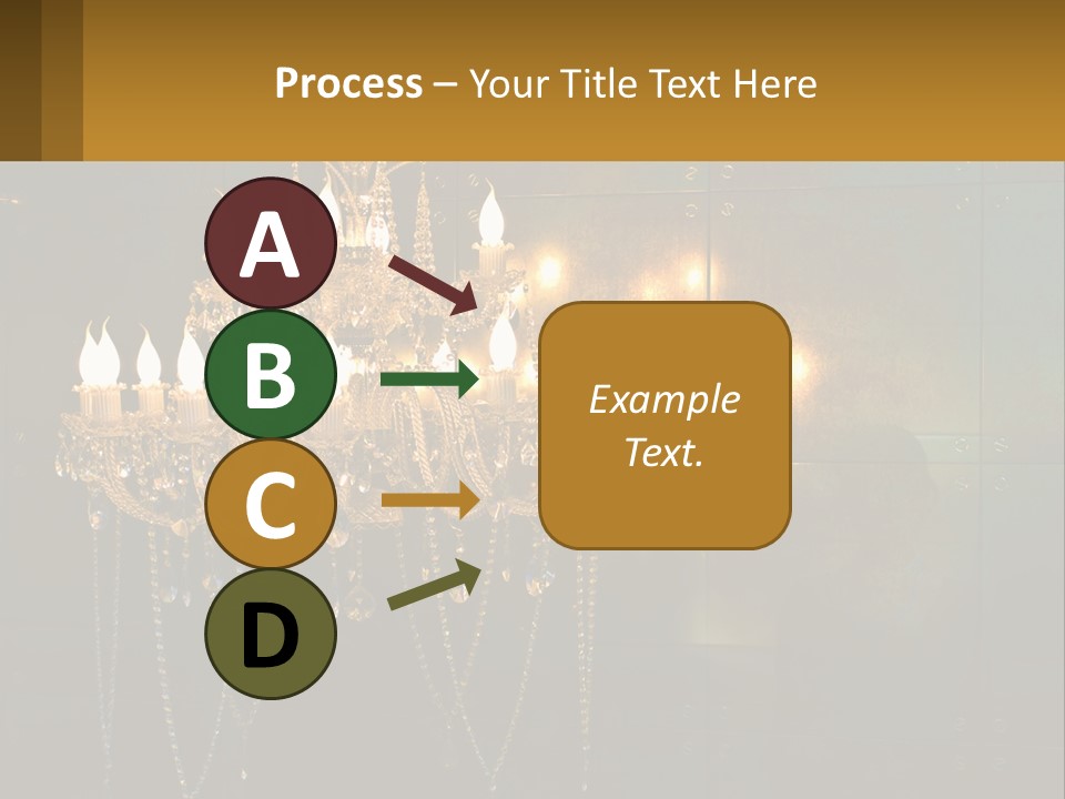 Luminaries Mirror Lamp PowerPoint Template