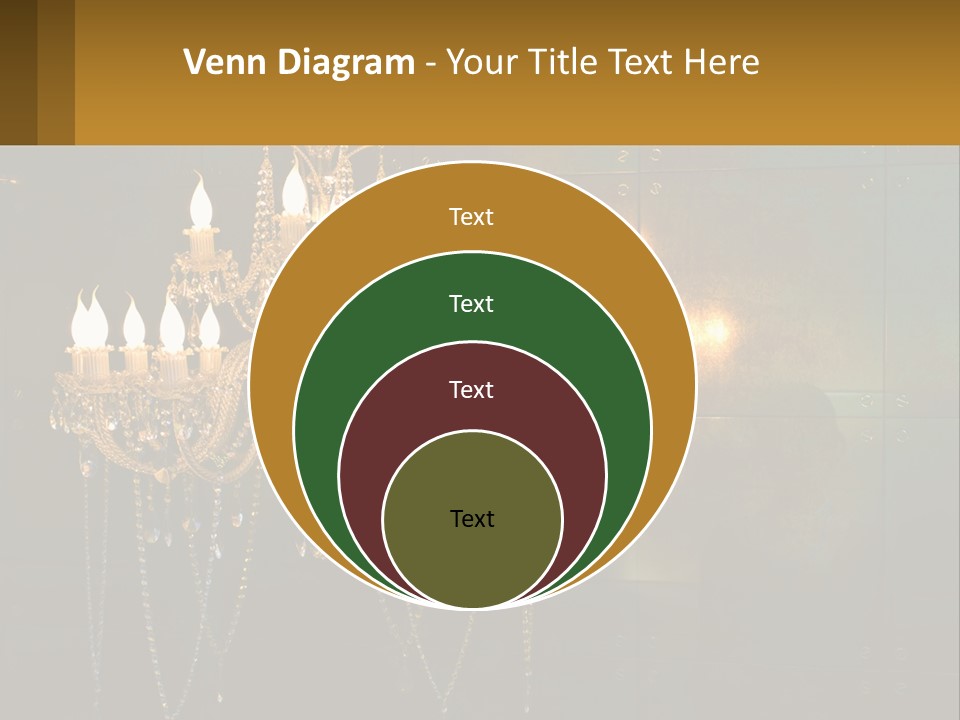 Luminaries Mirror Lamp PowerPoint Template