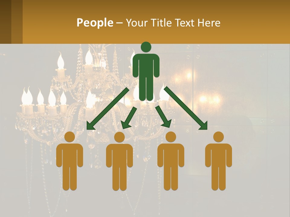 Luminaries Mirror Lamp PowerPoint Template