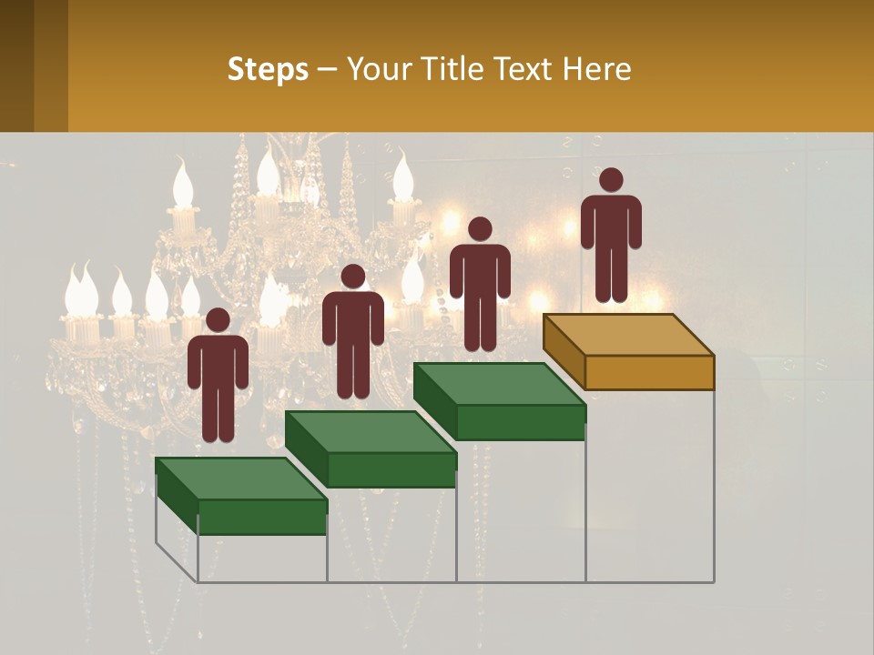 Luminaries Mirror Lamp PowerPoint Template