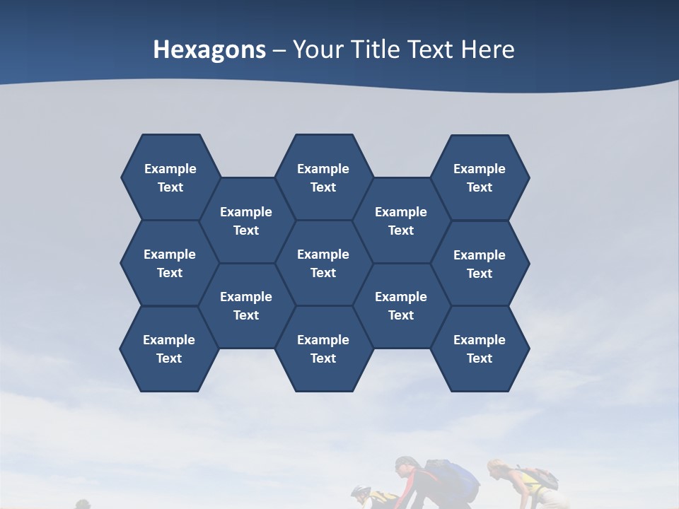 Lifestile Friends Biker PowerPoint Template